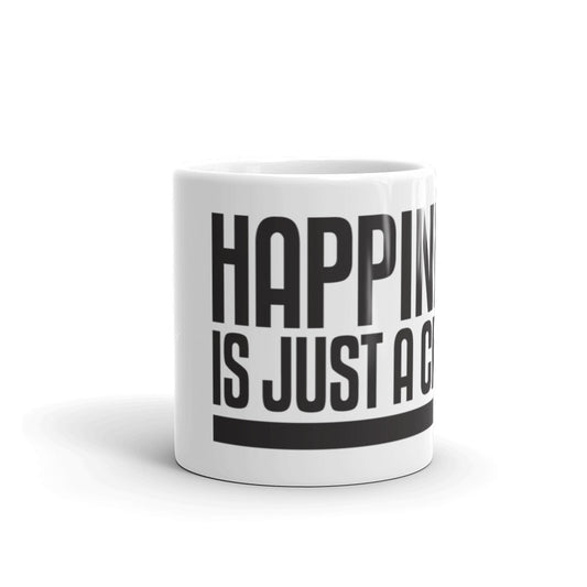 Original "Happiness is just a choice.com" Mug