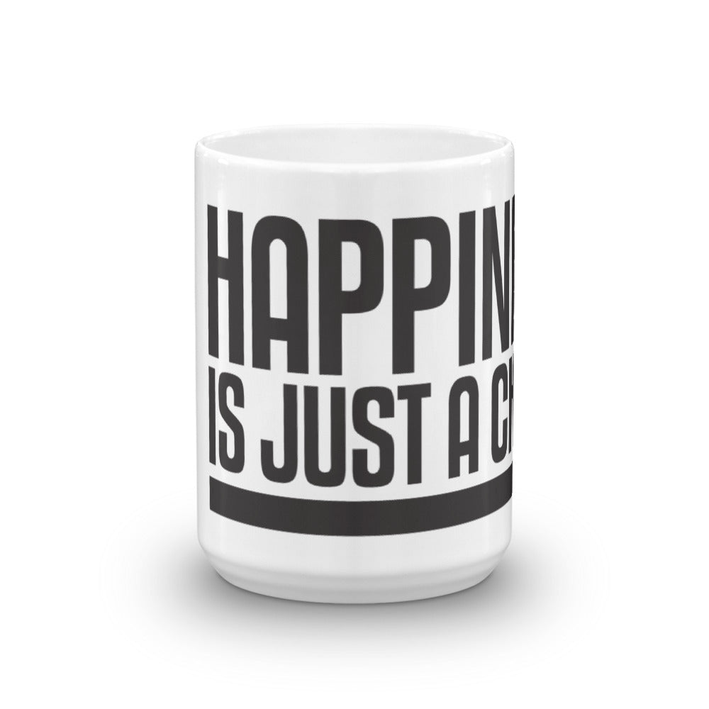 Original "Happiness is just a choice.com" Mug